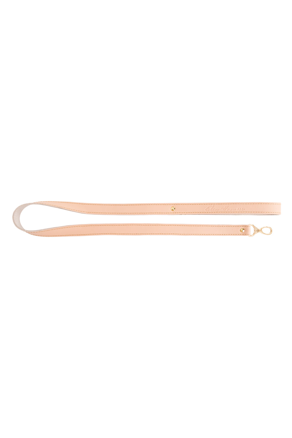 Leather leash. Pink